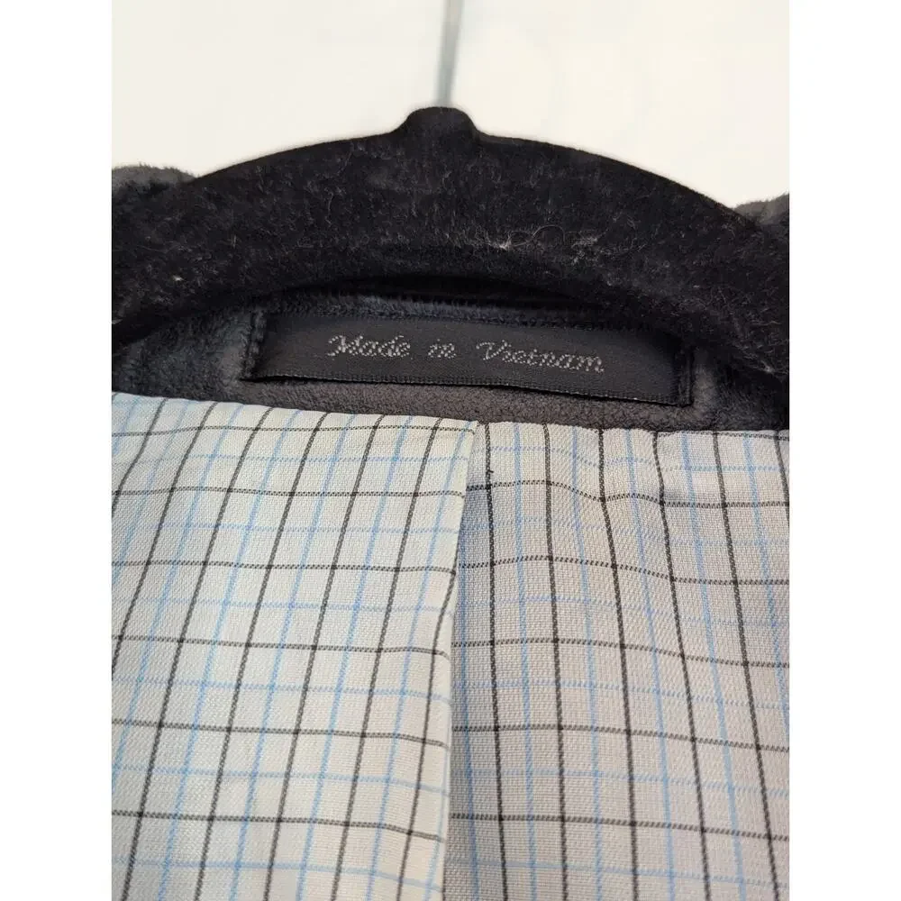 Lauren Ralph Lauren Men's 40R Dark Brown Faux Suede Blazer Sport Coat Career EUC